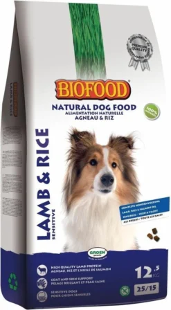 Biofood Hondenvoer - Lam & Rijst - 12.5 Kg
