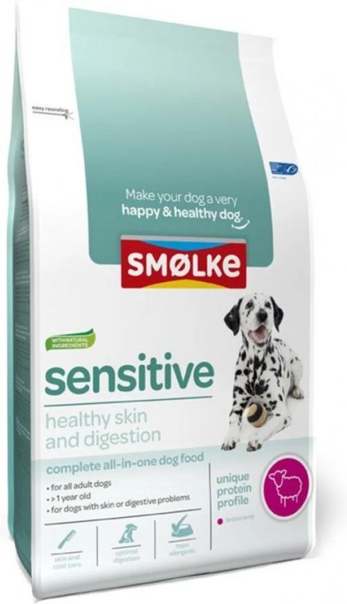 Smolke Sensitive - Hondenvoer - 3 Kg 1 Smolke Sensitive - Hondenvoer - 3 Kg