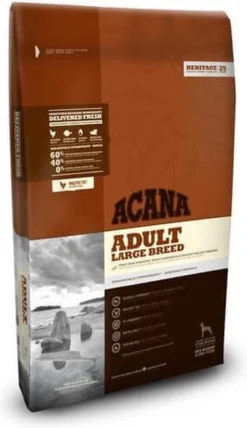 Acana Adult Large Breed Dog Heritage - 11.4 Kg -Hondenartikelen Winkel 692x1200 1