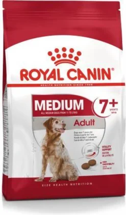 Royal Canin Medium Adult 7+ 15 KG -Hondenartikelen Winkel 704x1200 2
