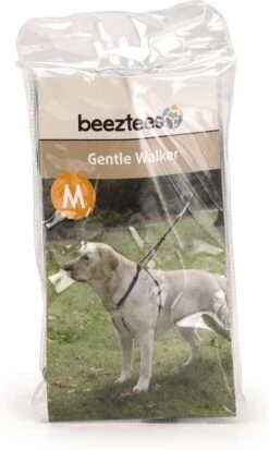 Beeztees Gentle Walker - Hondentuig - Zwart - M -Hondenartikelen Winkel 718x1200 2