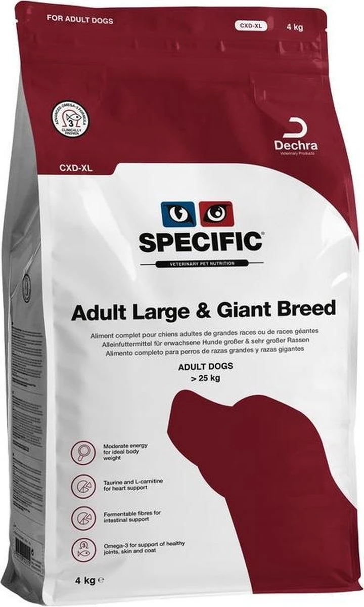 Specific Adult Large & Giant Breed CXD-XL - 12 Kg 1 Specific Adult Large & Giant Breed CXD-XL - 12 Kg