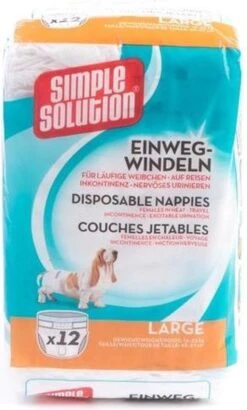 Simple Solution Wegwerp Honden Luier - SMALL 12 ST 38-48 CM -Hondenartikelen Winkel 723x1200 2