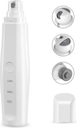 Elektrische NagelVijl / Nagelknipper Kat / Nagelknipper Hond / Nageltrimmer / Draadloos / Diamante Vijlkop / Honden/Katten/Knaagdieren -Hondenartikelen Winkel 725x1200 4