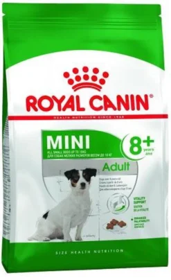 Royal Canin Mini Adult +8 8 KG 35 Royal Canin Mini Adult +8 8 KG -Hondenartikelen Winkel 733x1200 1