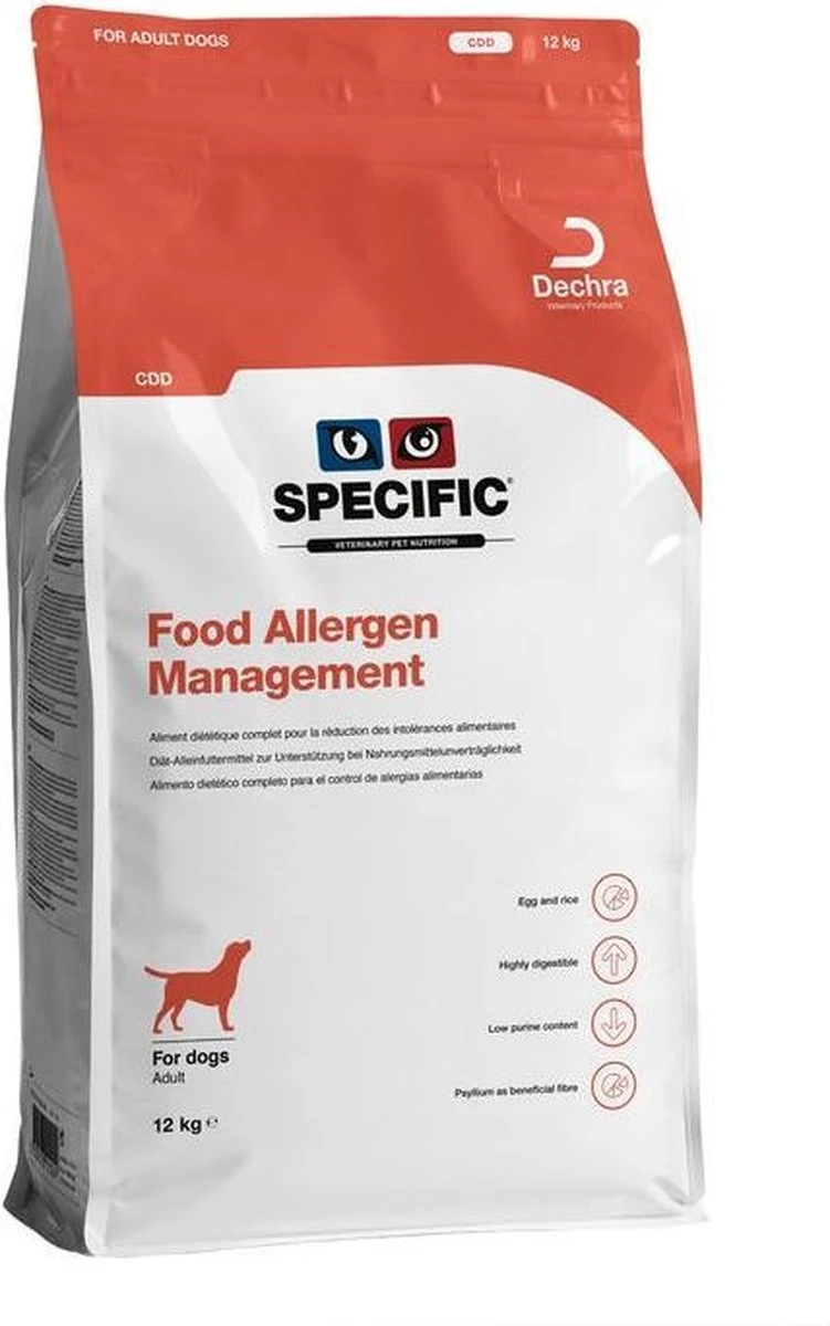 Specific Food Allergen Management CDD - 12 Kg 1 Specific Food Allergen Management CDD - 12 Kg