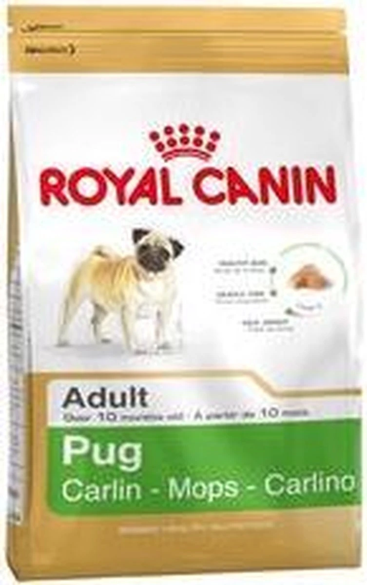 Royal Canin Mopshond/Pug Adult - Hondenvoer - 3 Kg 11 Royal Canin Mopshond/Pug Adult - Hondenvoer - 3 Kg - Afbeelding 11