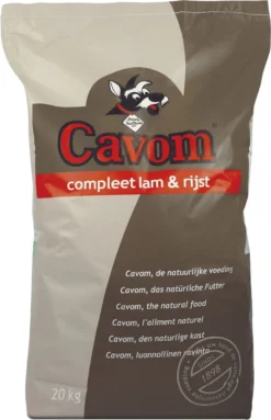 Cavom Compleet Lam/Rijst - 20 KG -Hondenartikelen Winkel 774x1200 3