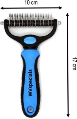 Professionele 2-Zijdige Ondervacht Kam Voor Hond En Kat – Hondenborstel – Kattenborstel - Hondenkam –Anti Klit - Haarverwijderaar Voor Huisdieren - Pijnloos - – Klittenkam – Verwijdert Klitten – Voorkomt Haaruitval – Black Friday - Sinterklaas -Hondenartikelen Winkel 775x1200 7