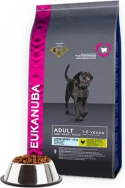 Eukanuba Dog Adult - Large Breed - Kip - Hondenvoer - 12 Kg -Hondenartikelen Winkel 800x1200