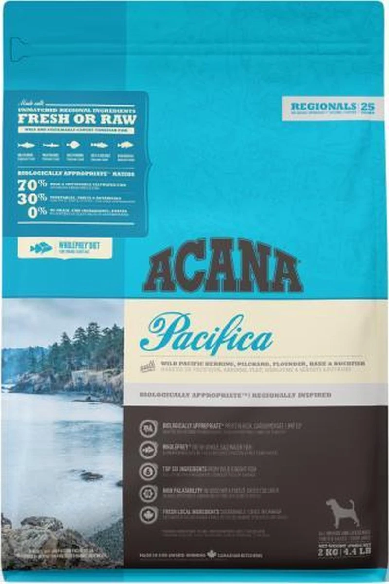 Acana Hondenvoer Highest Protein Pacifica 11,4 Kg 5 Acana Hondenvoer Highest Protein Pacifica 11,4 Kg - Afbeelding 5