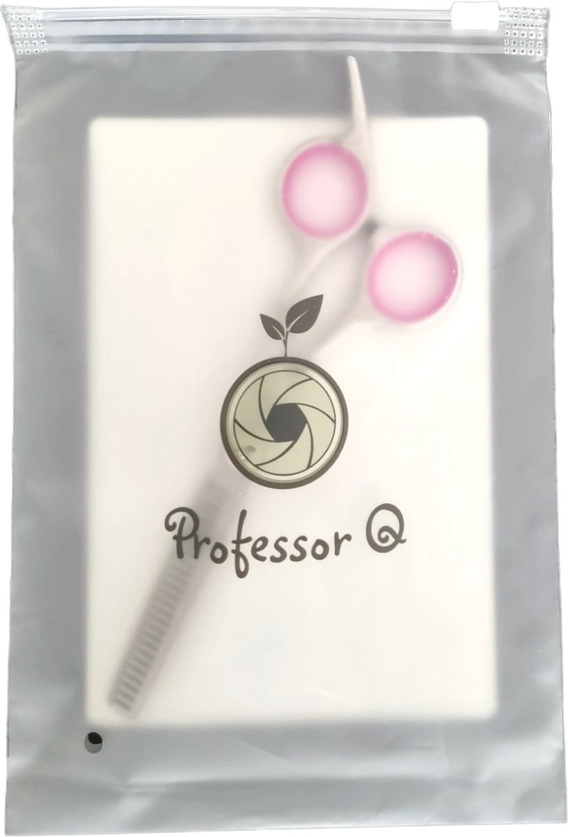 Professor Q - Professionele Effileerschaar - Uitdunschaar - Uitdunschaar Kapper RVS - Kappersschaar - Schaar - Blauw - Coupeschaar - Haar - Knipschaar - Knippen - Kapper Set - Kapper - Premium Uitdun Schaar - Ergonomisch 4 Professor Q - Professionele Effileerschaar - Uitdunschaar - Uitdunschaar Kapper RVS - Kappersschaar - Schaar - Blauw - Coupeschaar - Haar - Knipschaar - Knippen - Kapper Set - Kapper - Premium Uitdun Schaar - Ergonomisch - Afbeelding 4