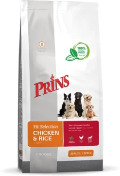 Prins Fit Selection Kip/Rijst - 15 KG