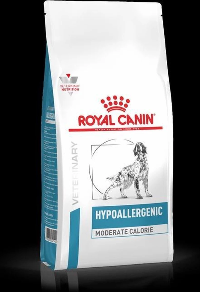 Royal Canin Hypoallergenic Moderate Calorie - Hondenvoer - 7 Kg 9 Royal Canin Hypoallergenic Moderate Calorie - Hondenvoer - 7 Kg - Afbeelding 9