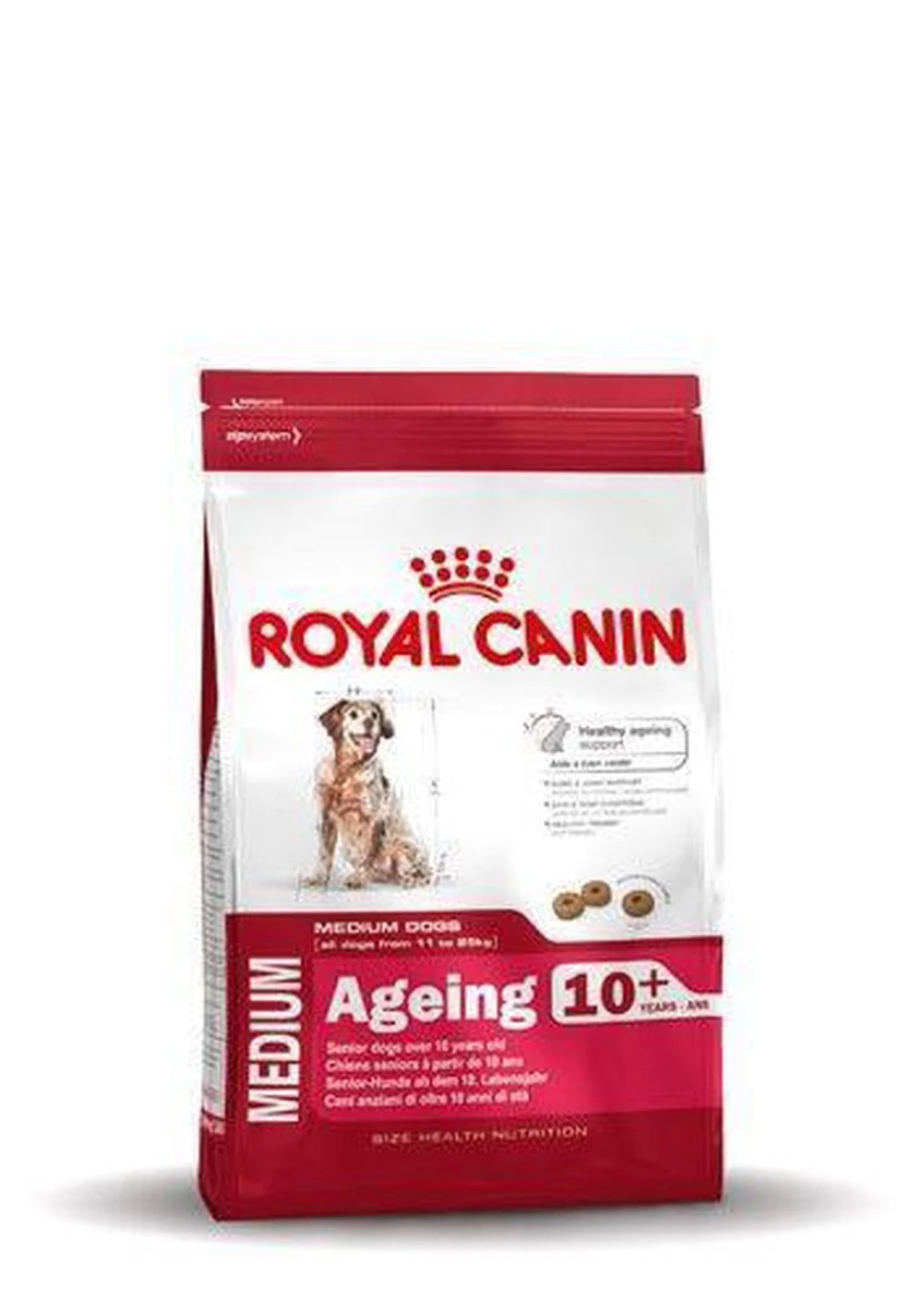 Royal Canin Medium Ageing 10+ - Hondenvoer - 15 Kg 11 Royal Canin Medium Ageing 10+ - Hondenvoer - 15 Kg - Afbeelding 11