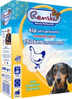 10x Renske Vers Gestoomd Complete Menu Kip - Rijst 395 Gr -Hondenartikelen Winkel 866x1200 1