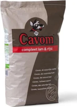 Cavom Compleet Lam/Rijst - 20 KG -Hondenartikelen Winkel 873x1200 1
