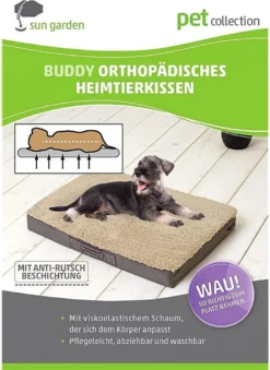 Sun Garden Buddy Orthopedisch Hondenkussen 140x100x10cm -Hondenartikelen Winkel 875x1200 5