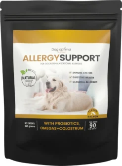DOG OPTIMAL ALLERGY SUPPORT 90 Stuks - Allergie - Honden - Hondensnacks - Hondenkoekjes - Hondensupplementen - Honden - Puppy - Hondenvoeding - Weerstand - Supplement