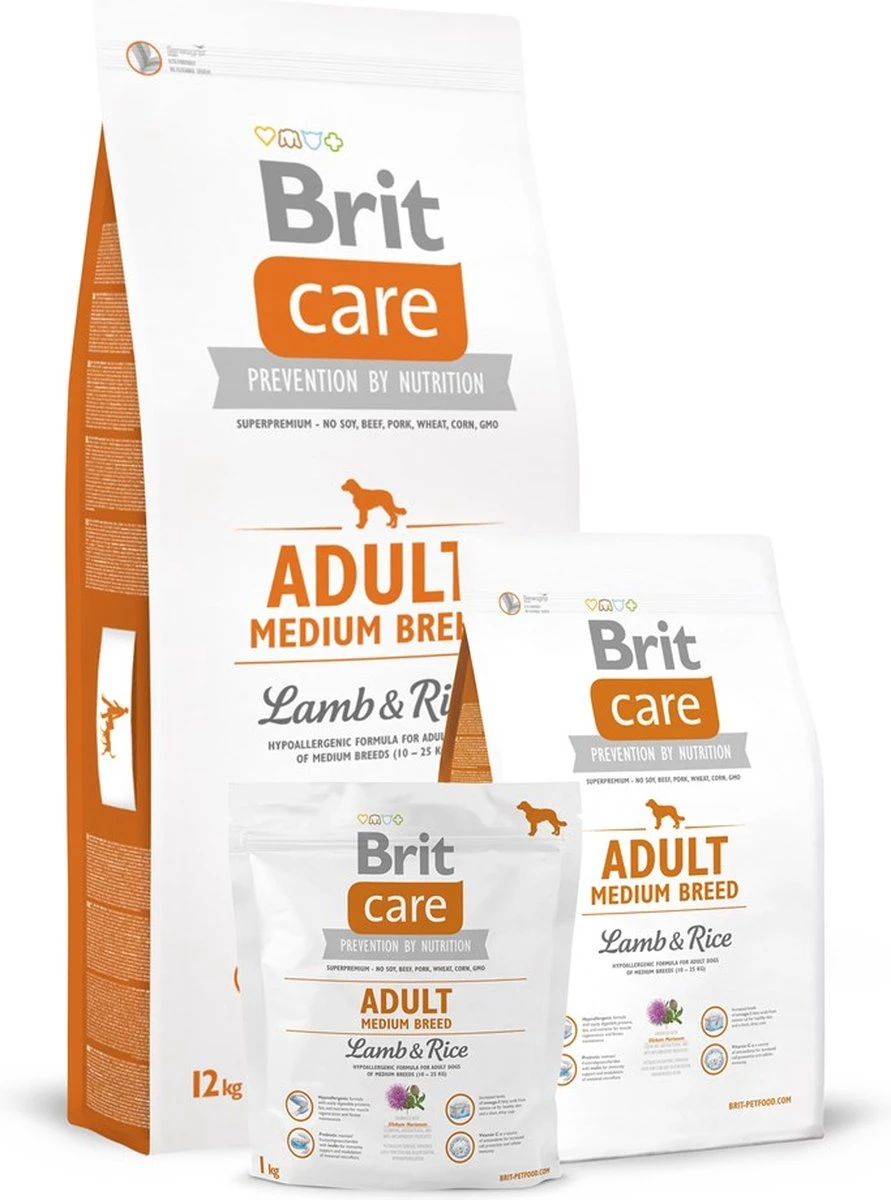 BRIT Care Adult Medium Breed Large 3 Kg. 1 BRIT Care Adult Medium Breed Large 3 Kg.