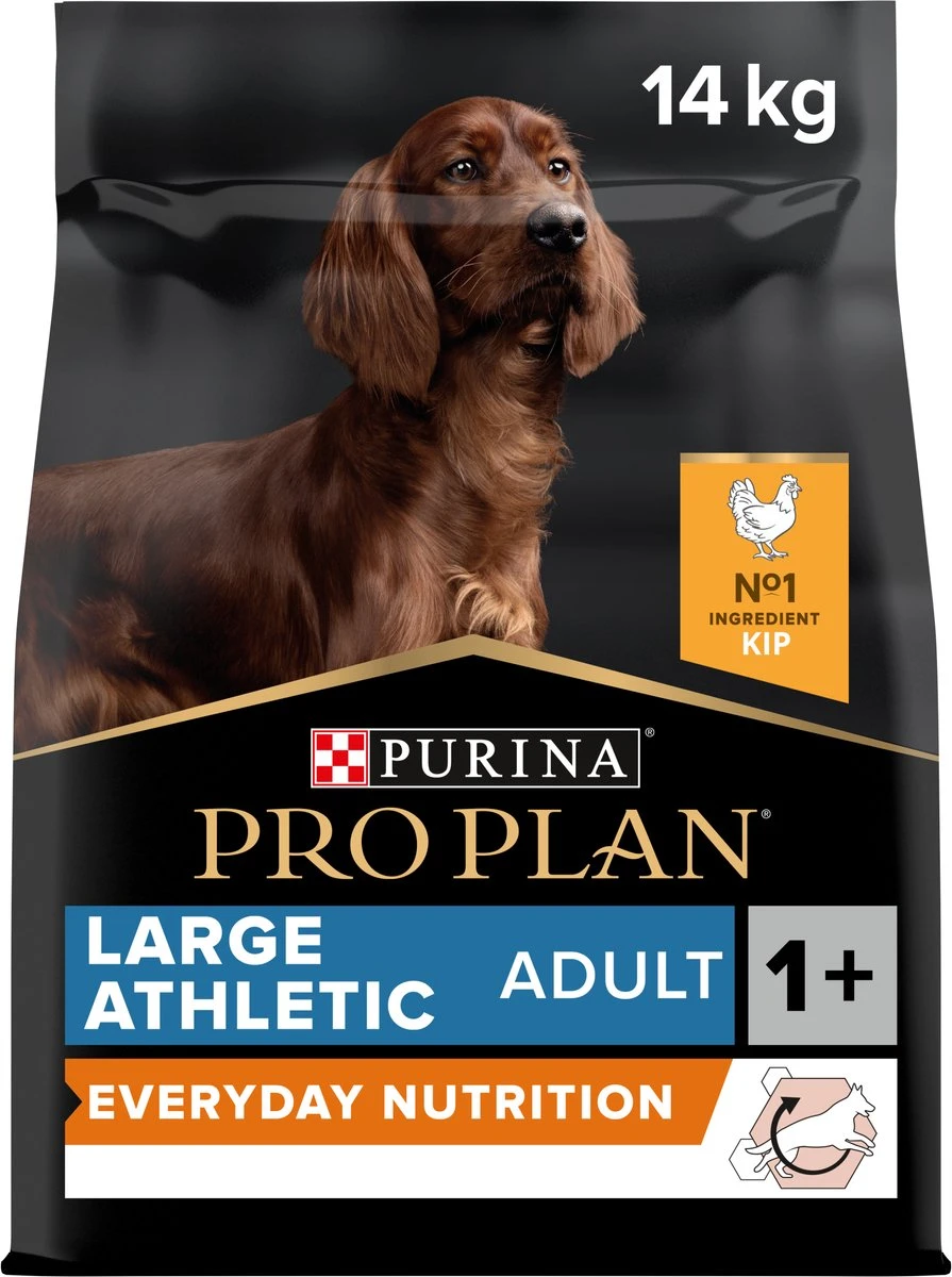 Pro Plan Everyday Nutrition Large Athletic Adult - Honden Droogvoer - Kip - 14 Kg 4 Pro Plan Everyday Nutrition Large Athletic Adult - Honden Droogvoer - Kip - 14 Kg - Afbeelding 4