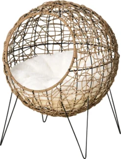 PawHut Kattenhuis Met Metalen Frame D30-442 -Hondenartikelen Winkel 913x1200 14