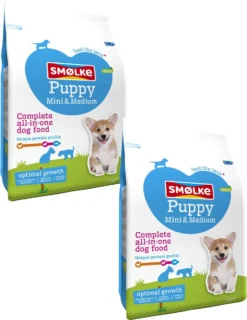 Smolke Puppy Mini-Medium - Hondenvoer - 2 X 3 Kg -Hondenartikelen Winkel 925x1200 7