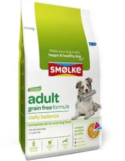 Smolke - Adult Graanvrij - Hondenvoer - 12 Kg -Hondenartikelen Winkel 927x1200