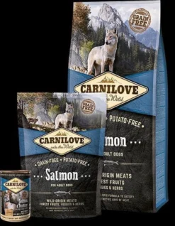 Carnilove Adult Granenvrij Hondenvoer Zalm 12kg Met 70% Vis! -Hondenartikelen Winkel 933x1200 1