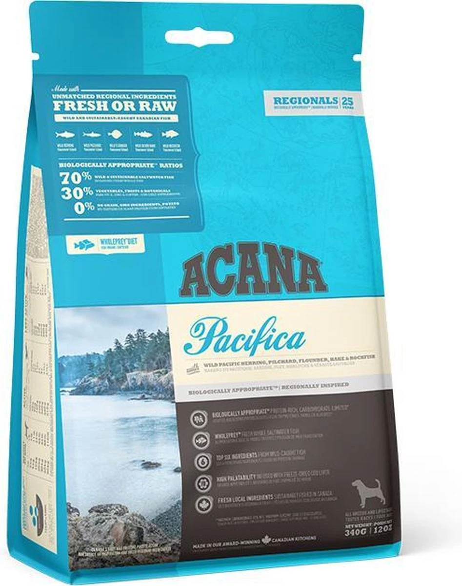 Acana Hondenvoer Highest Protein Pacifica 11,4 Kg 10 Acana Hondenvoer Highest Protein Pacifica 11,4 Kg - Afbeelding 10