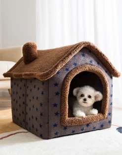 Château Animaux® Hondenhuis - Kattenhuis - 50 X 40x 46 Cm - Dierenhuis - Kattenhok - Hondentent - Hondenhuisjes Voor Binnen - Bruin 10 Château Animaux® Hondenhuis - Kattenhuis - 50 X 40x 46 Cm - Dierenhuis - Kattenhok - Hondentent - Hondenhuisjes Voor Binnen - Bruin -Hondenartikelen Winkel 948x1200 2