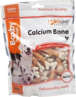 Proline Boxby Calcium Bone Hondensnack - 360 G -Hondenartikelen Winkel 950x1200