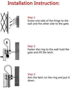 Houten Traphekje Harmonica | Traphekje Hond & Huisdieren | Extra Stevig | Inklapbaar | Met Klembevestiging | Deurhek Accordeon | Deurhekje | Hondenhek | Huisdier Hekje | Traphekje Houten -Hondenartikelen Winkel 959x1200 5