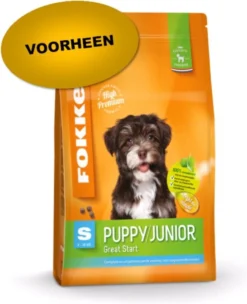 Fokker Dog Opti-Grow S Kip - Hondenvoer - 2.5 Kg -Hondenartikelen Winkel 975x1200