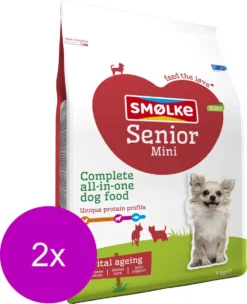 Smolke Senior Mini - Hondenvoer - 2 X 3 Kg -Hondenartikelen Winkel 976x1200 1