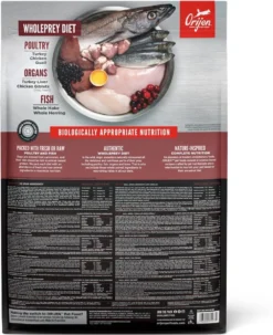 Orijen Whole Prey Small Breed (4,5 KG) 22 Orijen Whole Prey Small Breed (4,5 KG) -Hondenartikelen Winkel 977x1200