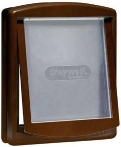 Petsafe 757 Hondenluik - Medium - Zilver/Tranparant -Hondenartikelen Winkel 990x1200 2