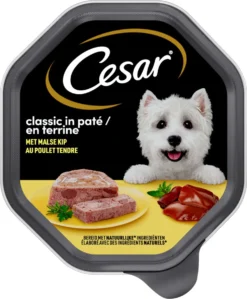 Cesar Classic Paté Honden Natvoer - Kip - 14 X 150 Gr -Hondenartikelen Winkel 991x1200 2