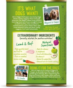 Edgard & Cooper Lam & Rund Blik - Voor Volwassen Honden - Hondenvoer - 12 X 400g -Hondenartikelen Winkel 996x1200 5